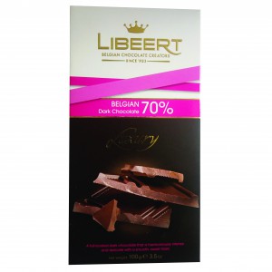 Sôcôla Libeert đắng (70% cacao) 100g, mã: scl5688