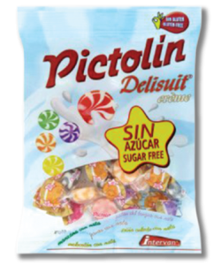 KẸO PICTOLIN KHÔNG ĐƯỜNG VỊ KEM SỮA 65G, mã: pl8944