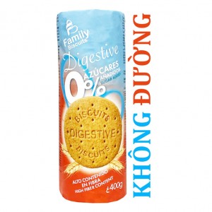 Bánh quy Digestive không thêm đường  hiệu FAMILY BISCUITS 2421