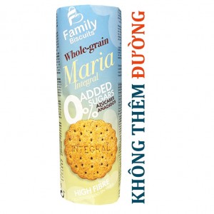 Bánh quy Ngũ cốc Nguyên cám Maria INTEGRAL không thêm đường  hiệu FAMILY BISCUITS 2759
